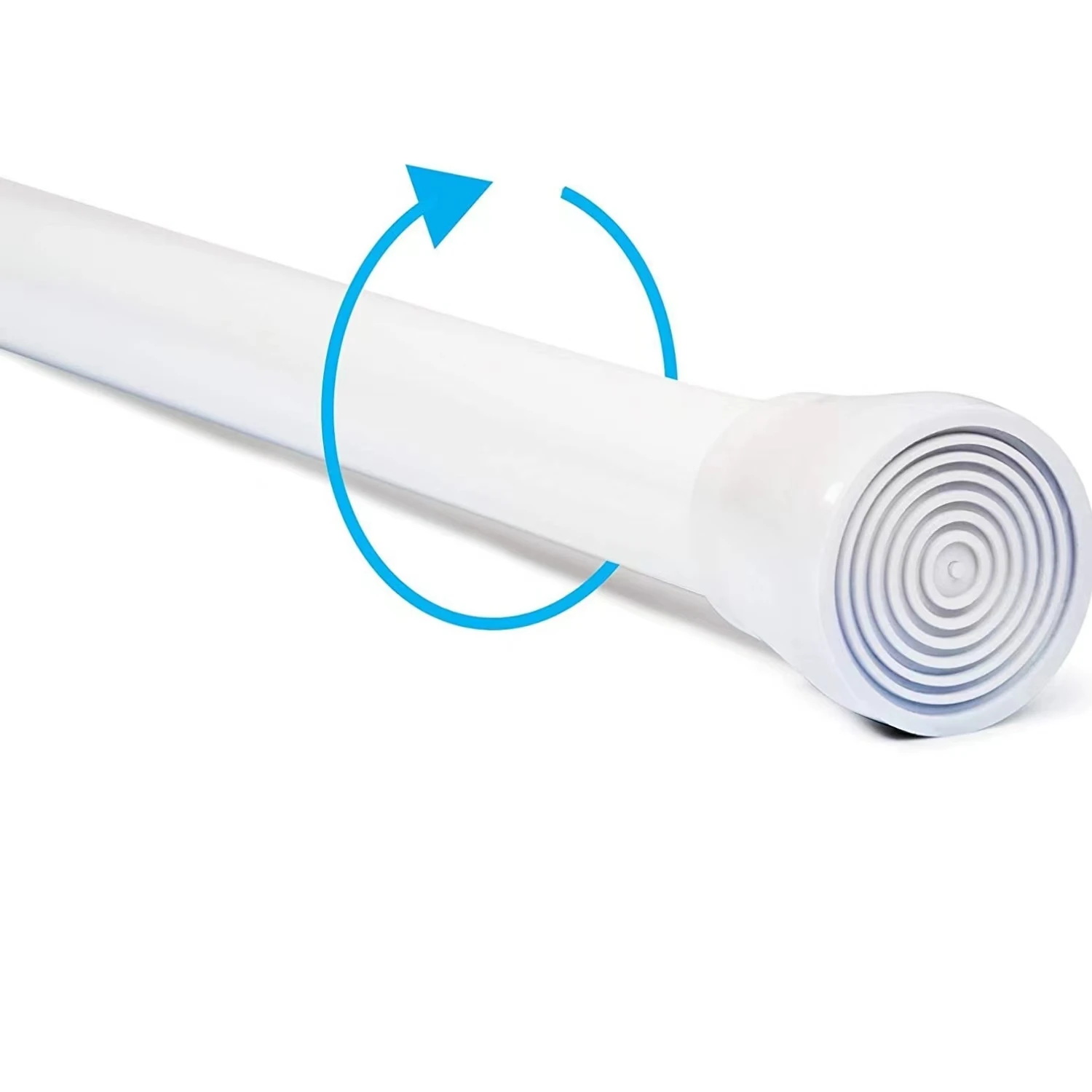 Custom Size/Color Extendable Shower Rod For Bathroom Shower Tension Pole Extensible Bath Curtain Rod