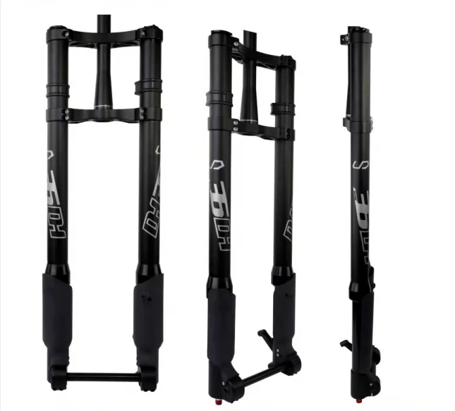 UDING Factory Supply Bicycle Parts Front Fork Air Suspension Fork DH36 20 24 26 27.5 29 inch with double crown for MTB