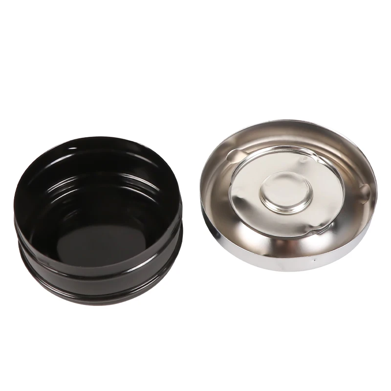 Futeng Press Ashtray Outdoor Windproof Wholesale Car ashtray With Lid Portable Custom logo Ashtray for Smoke accessories