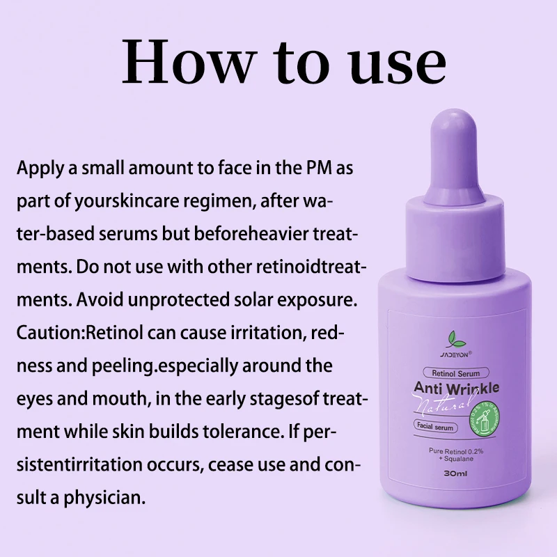 OEM Facial reafirmante esencias naturales Serum Retinol Face Serum Vitamin C Essence Vibrant Glamour Skincare Resurfaci