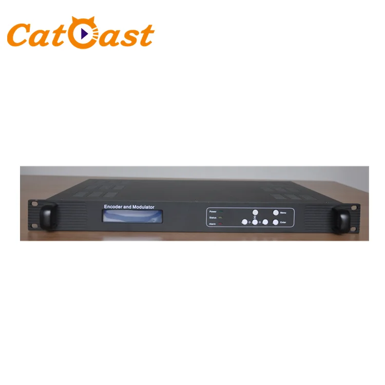 8 in 1 MPEG2 AV to DVB-T SD Encoder Modulator