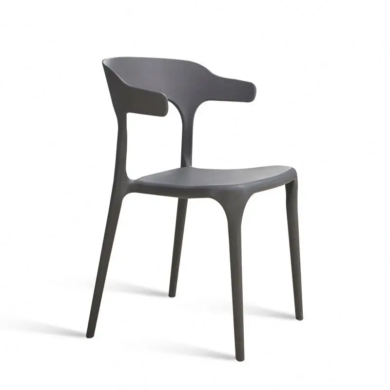 Wholesale Outdoor Modern Garden Chairs Legs Pp Hard Ergonom Plastic Chair