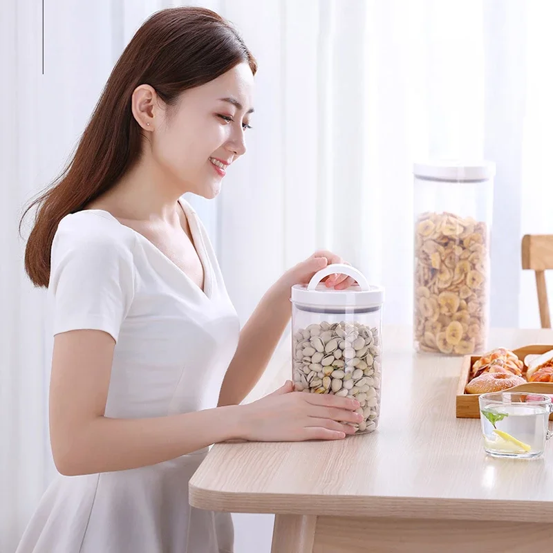High Quality 250 Ml BPA Free Round Transparent Food Container Pet Clear Plastic Jar with Lid