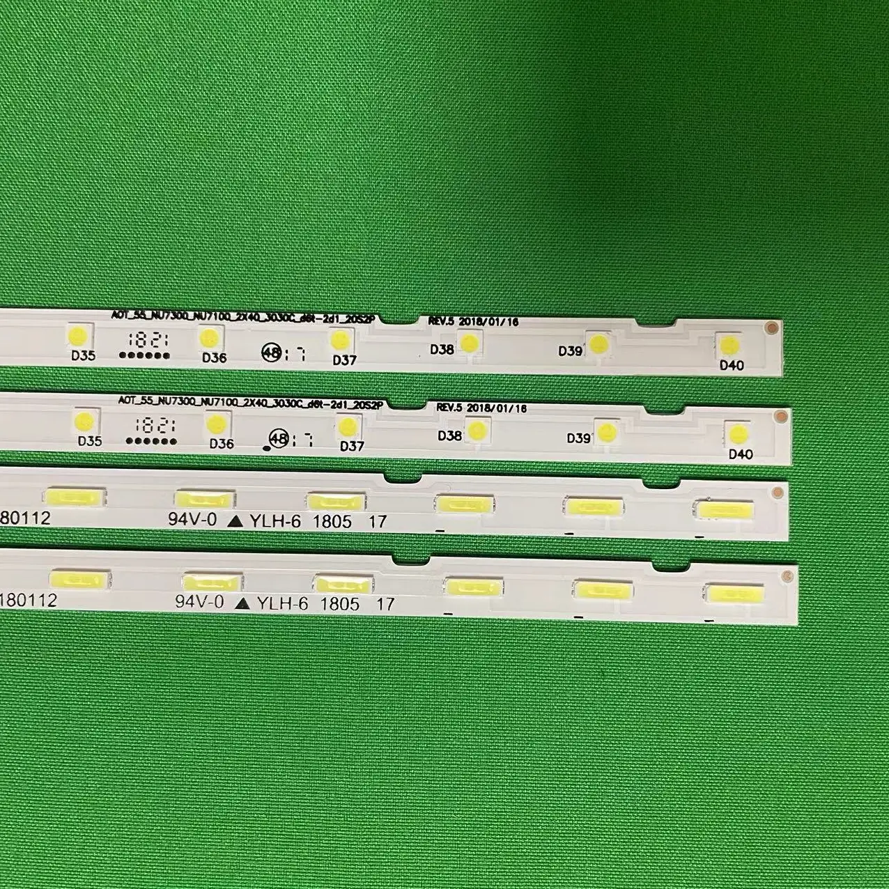 DJ-2325 AOT_55_NU7300_NU7100 LM41-00566A V8N4-550SM01-R1 led strip light for Samsung UA55NU7300J UA55NU7300JXXZ