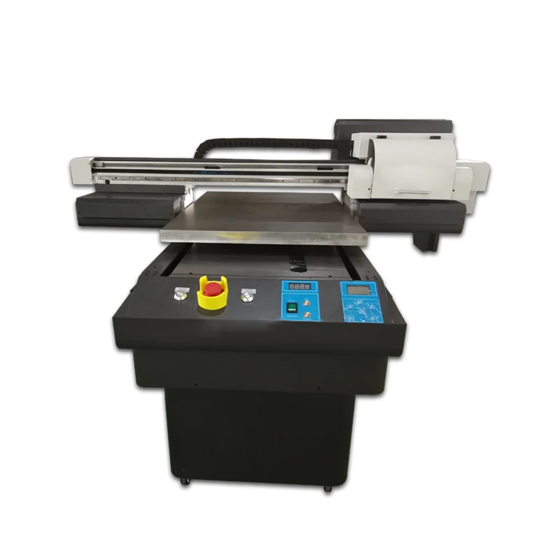 Inkjet Small Led Uv varnish Printer A1 A2 A3 6090 Uv Printer Mug Bottle Phone Case Uv Printer 6090