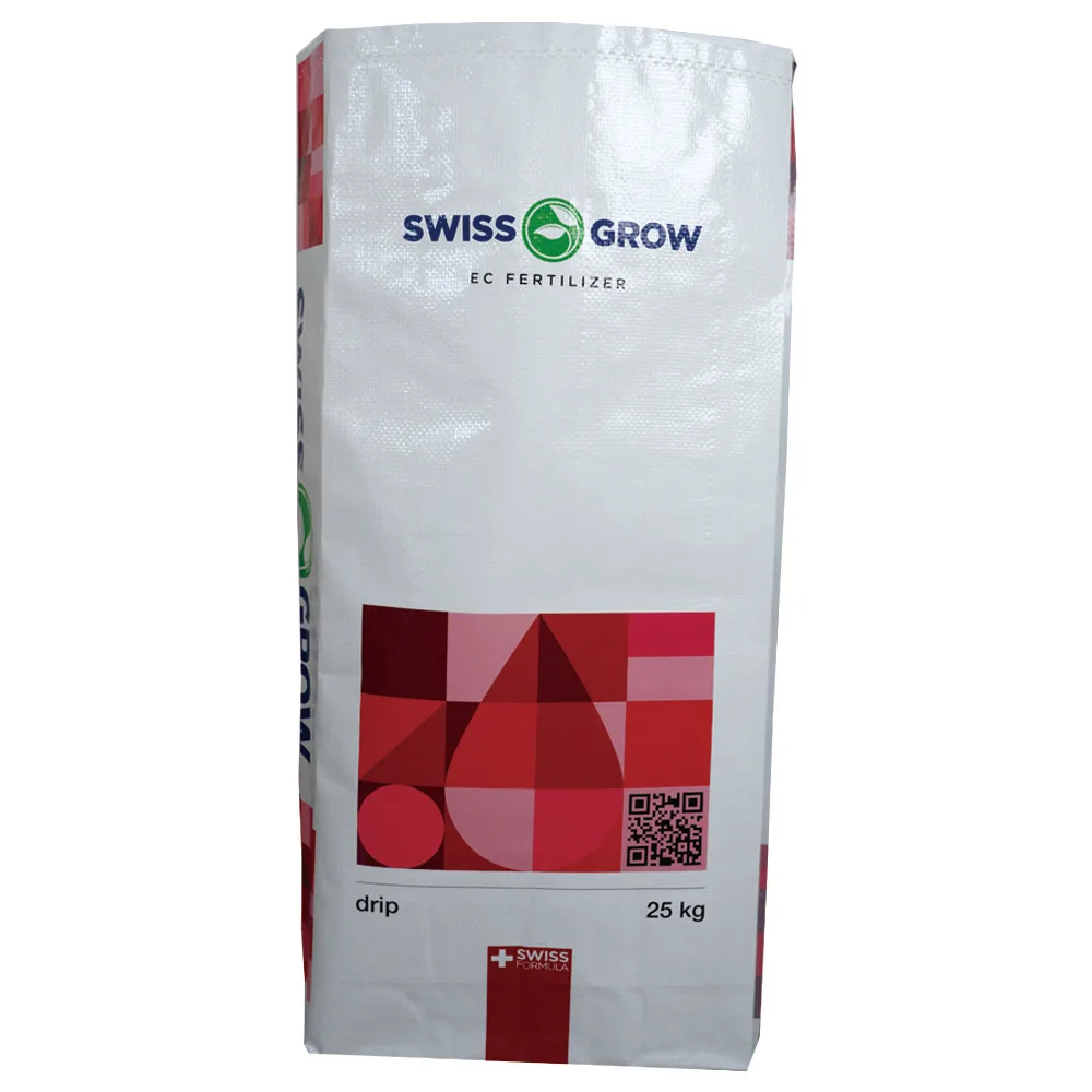 Wholesale Good price Custom Logo 25kg Fertilizer Bag pp woven bags With Diy Size