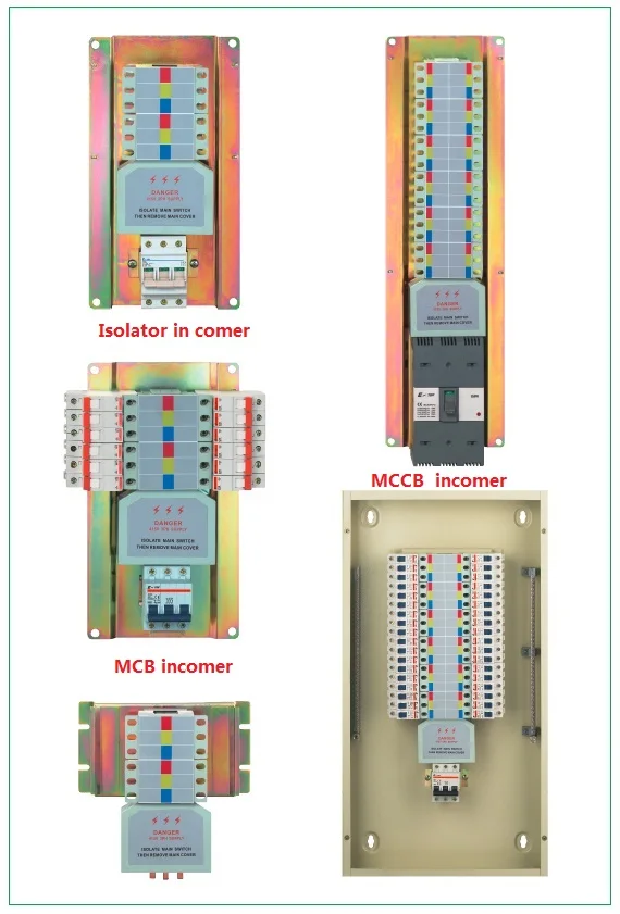 AT MCCB main 250A Pan assembly busbar