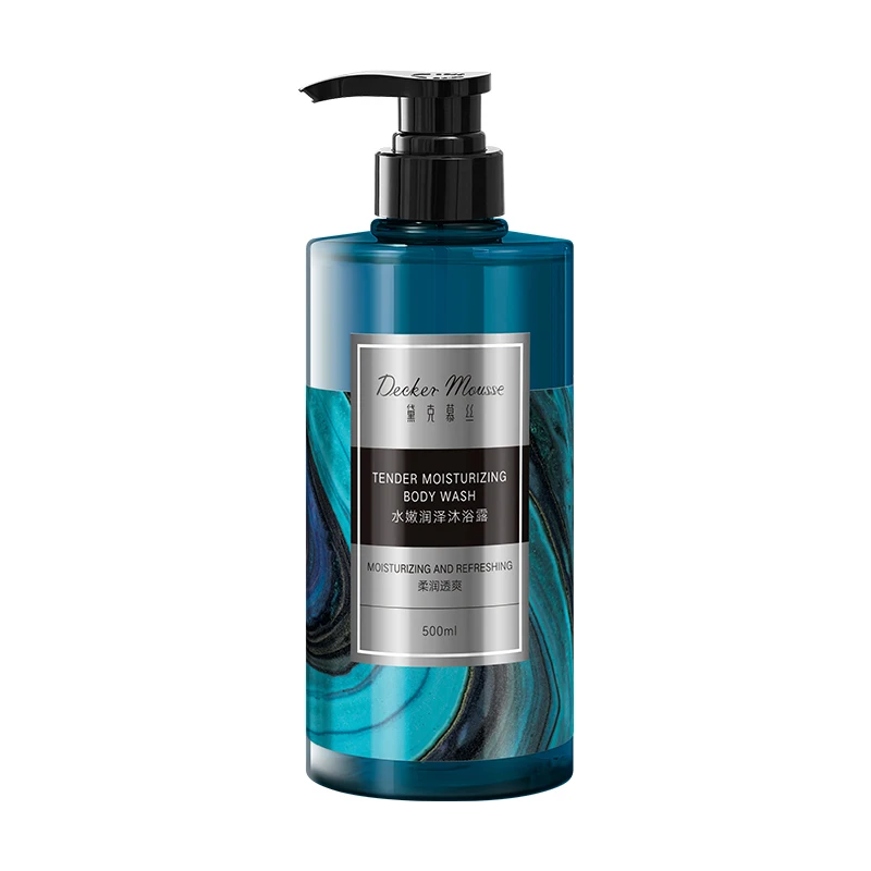 Custom Logo Nourishing and Shimmering Three Amino Acid Surfactant Shower Gel Moisturizing Hydrating Bath