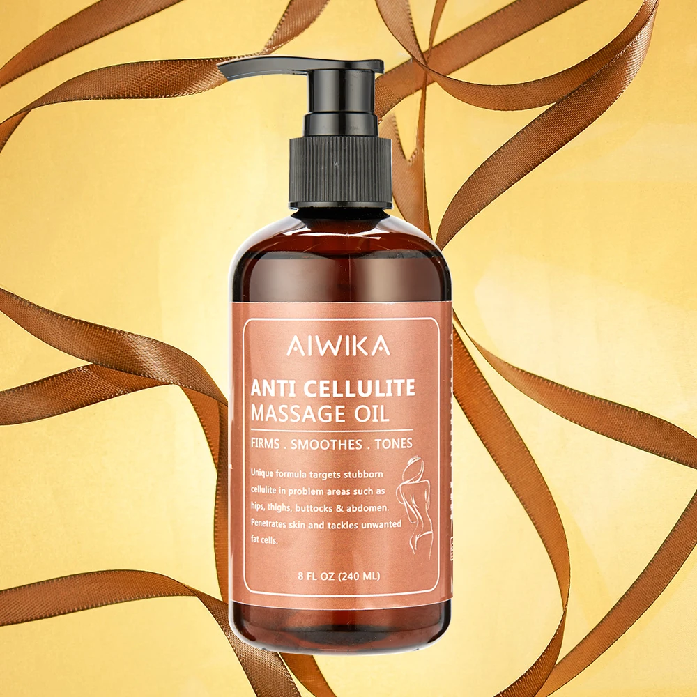 OEM Custom Private Label Women Weight Loss Anti Cellulite Massage Body Oil