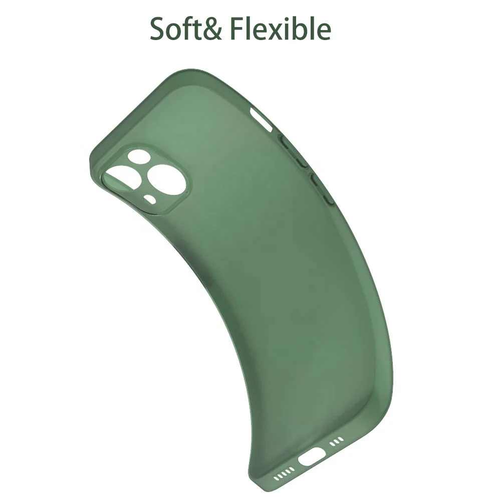 Good Quality 0.7mm Thickness Frosted Soft TPU Phone Cover Smooth Touch For iPhone13mini 13pro max Fashion Translucent Case