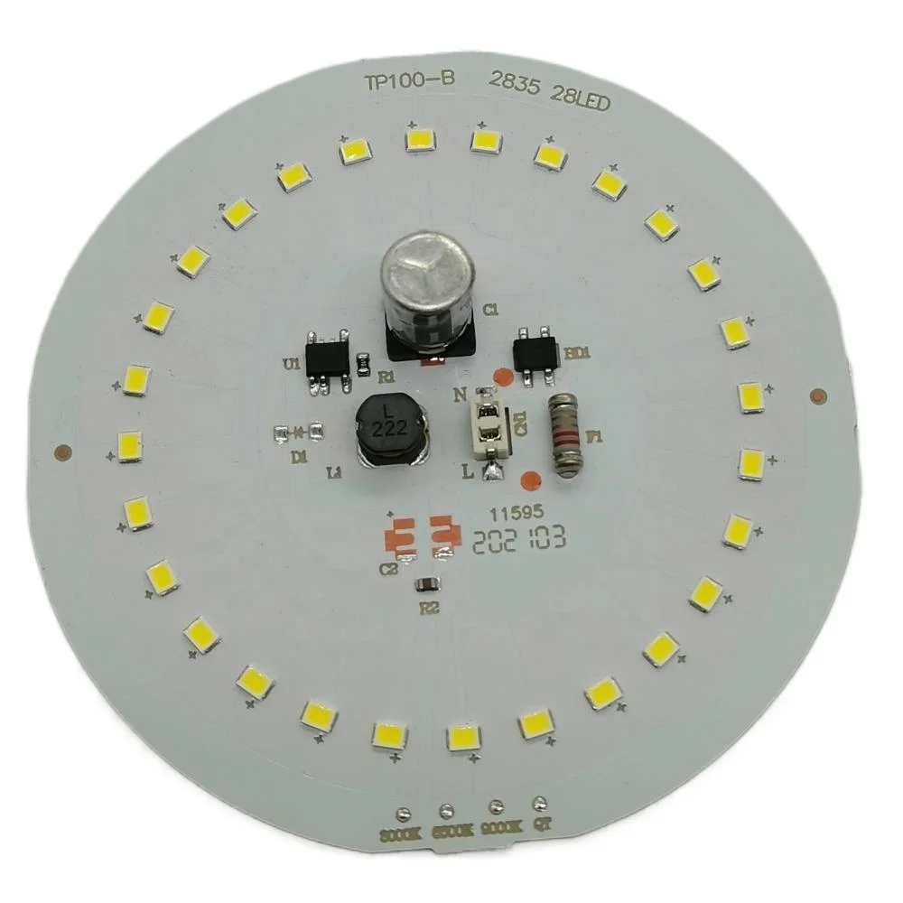 20w 30w 40w 50w DOB  led aluminum PCB 2835 1w 6v 9v led chip on board wholesale