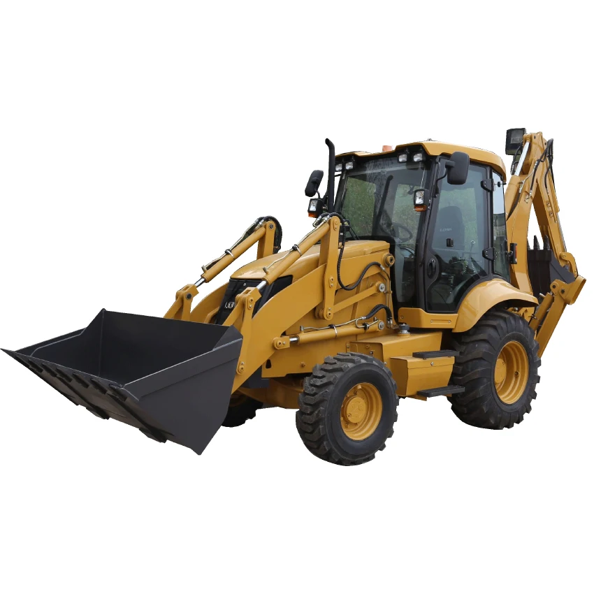 Wolwa 1.3m3 front loader bucket and 0.3m3 backhoe loader retroexcavadora