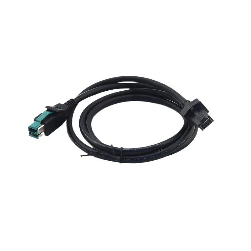497-0445077 12V Powered usb pos принтер NCR USB кабель питания для