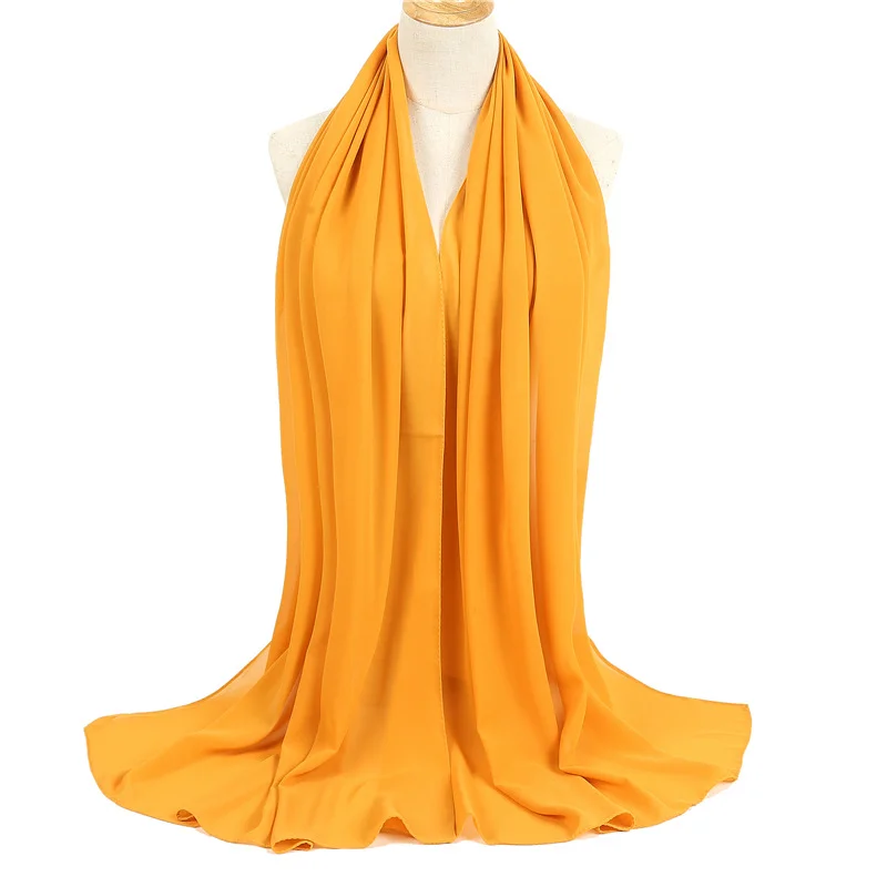 
Muslim Hijab Women Hair Scarves Shawl Cotton Muslim Hijab Cotton Scarf Crinkle Hijab Chiffon 