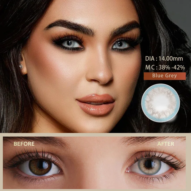 Diverse Beauty korean natural colored contact lenses contact lenses circle prescription soft eye contact lenses