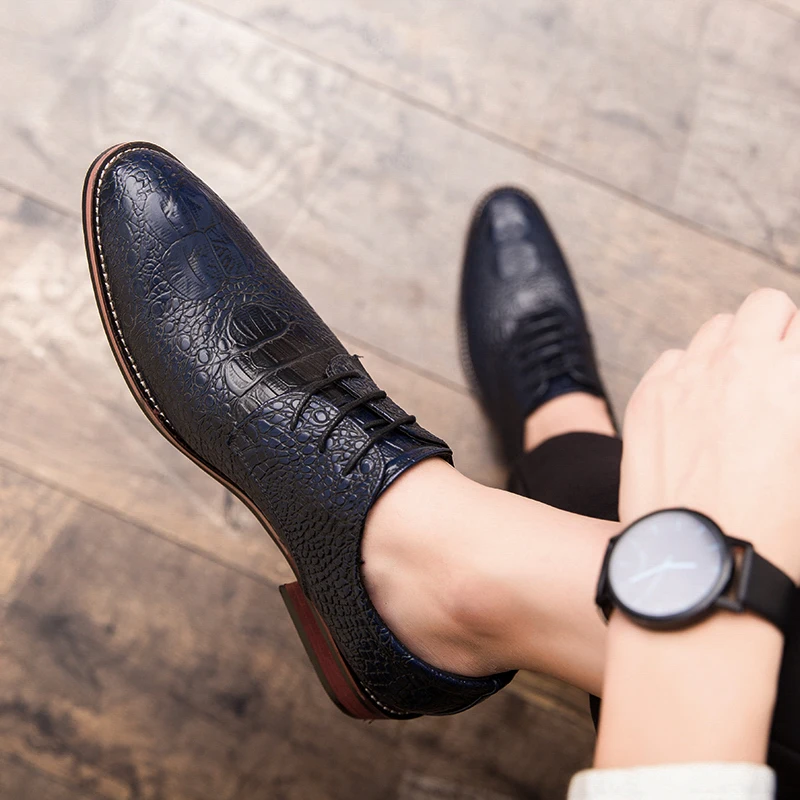 Handmade Dress Shoes Fashion Made In China  Leather Men dress shoes & oxford