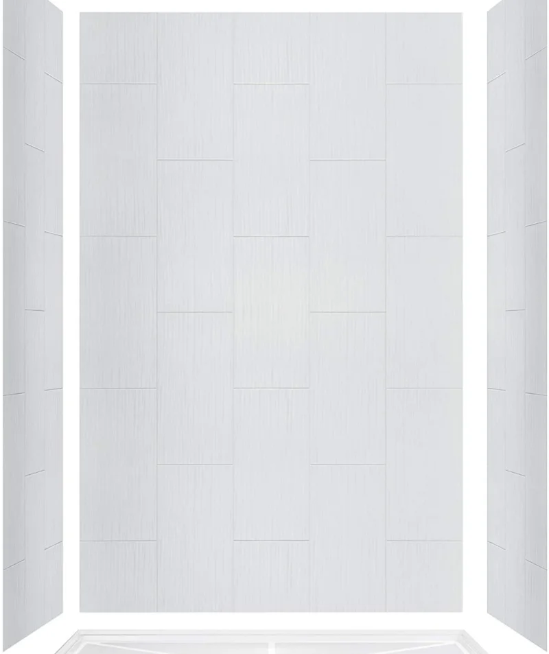 Wholesale Bathroom Waterproof Shower Surround White Smc Shower Wall Panel for Shower Enclosure Bathtub