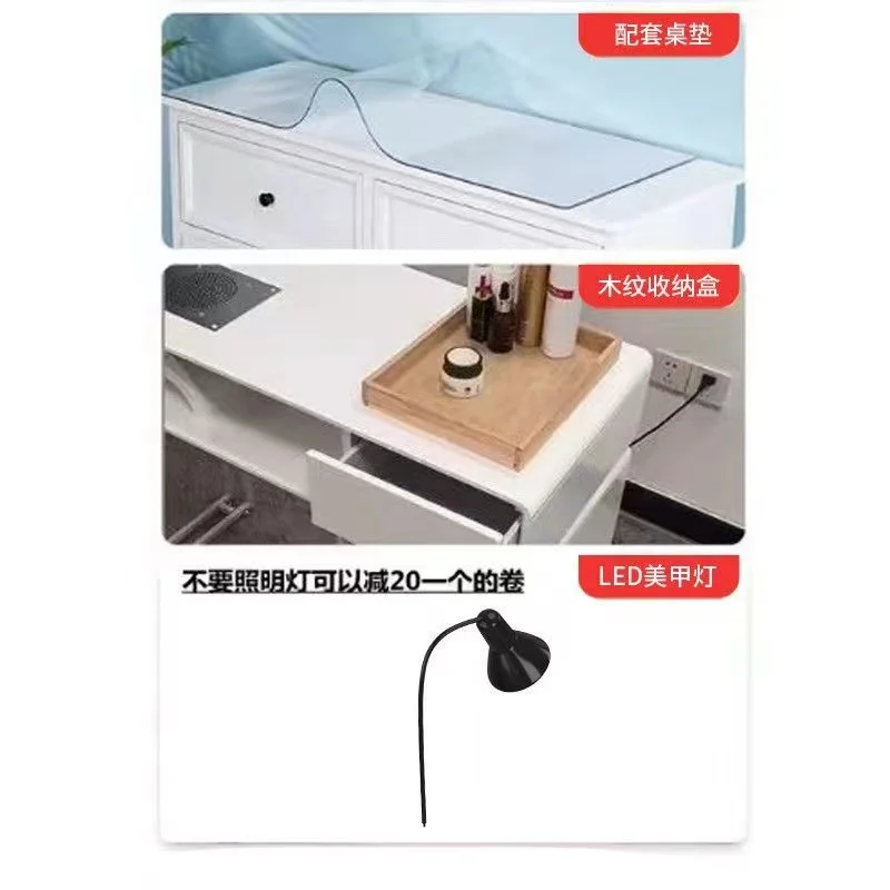 Nail Bar Desk Manicure Table Luxury Tufted Manicure Tables With Chair