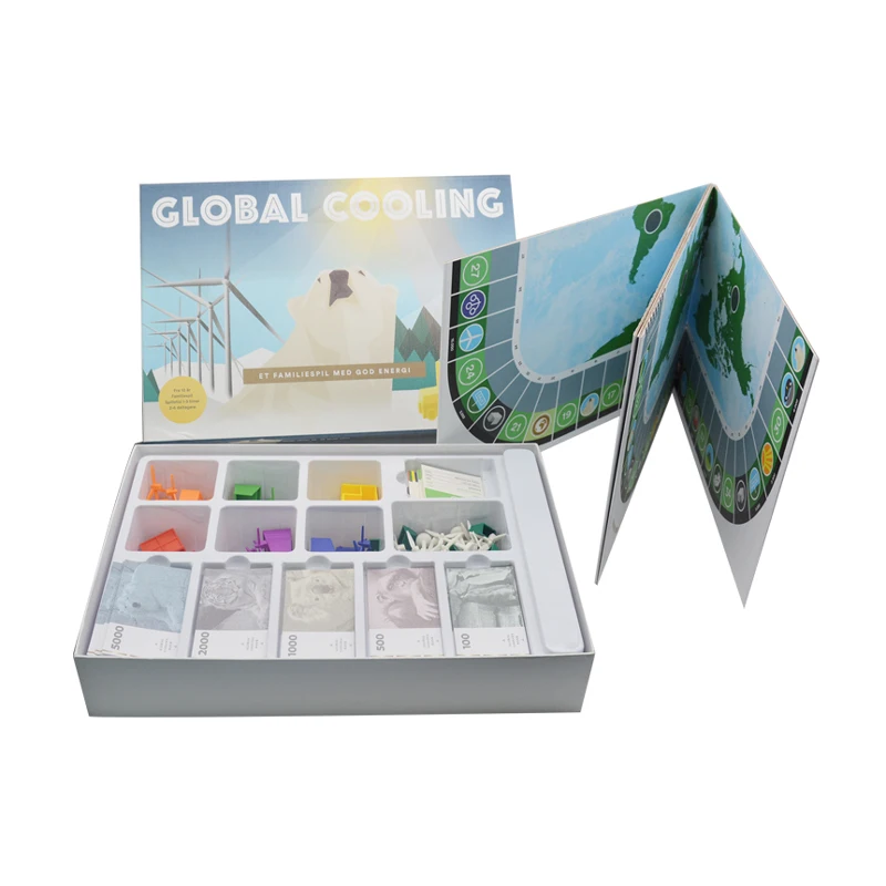 Portable Customized  Adults Kids War Board Game with Custom Box Packaging