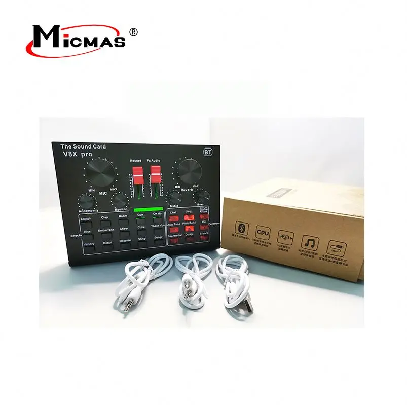 Micmas Hot Selling M-Audio Sound Card With High Quality
