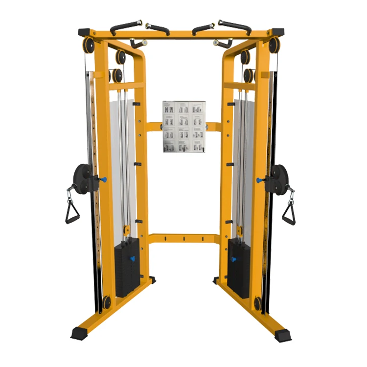 Hot Sale High Quality Fitness Machine Dual Adjustable Pulley Console dual cable-cross multi functional trainer machine