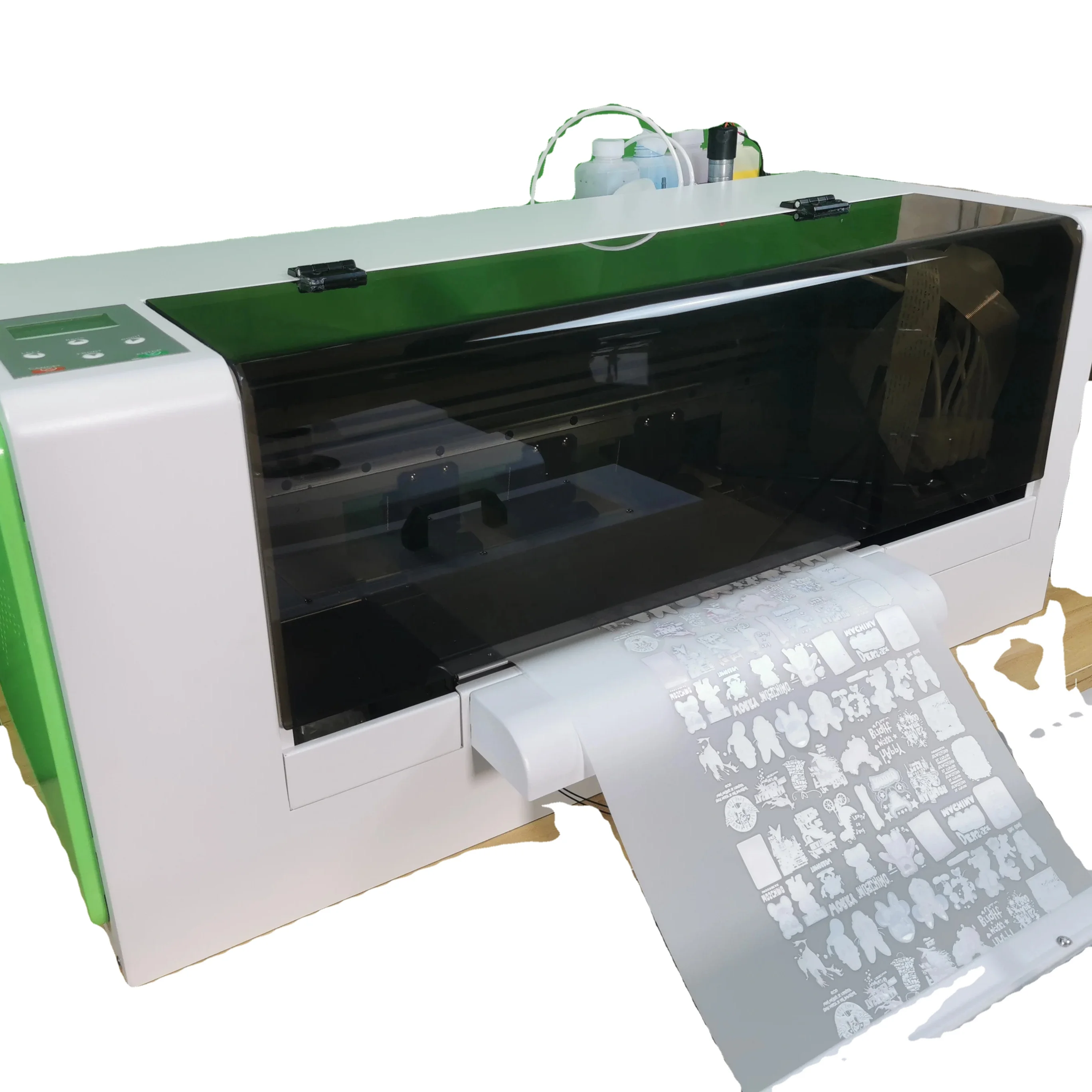 2023 New Arrivals Fourstar 30cm Dtf Printer Machine For Epson Double Xp600 Print Head A3 Dtf Printer T-shirt Printing Machine