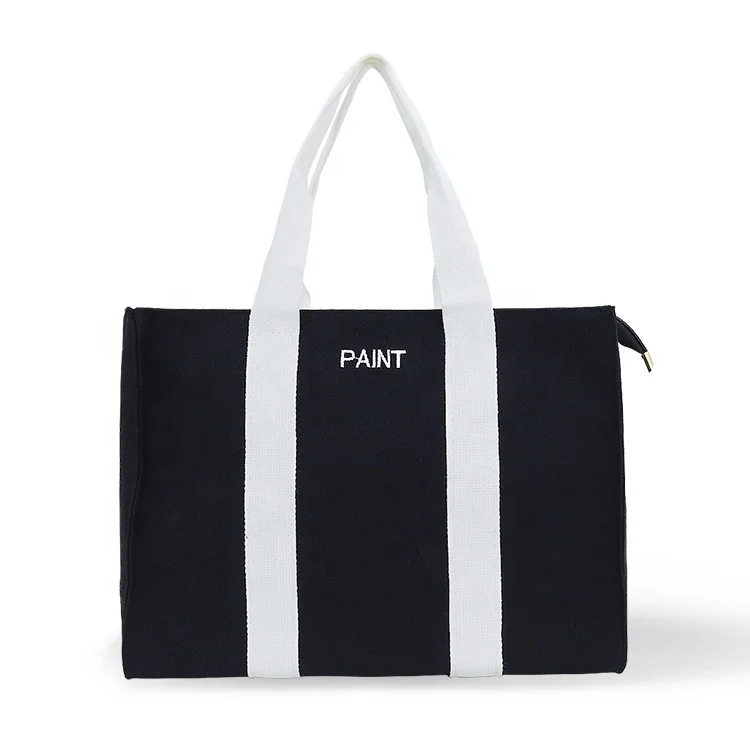 Корейская Холщовая Сумка-тоут из органического хлопка холщовые сумки женские деловые простые квадратные