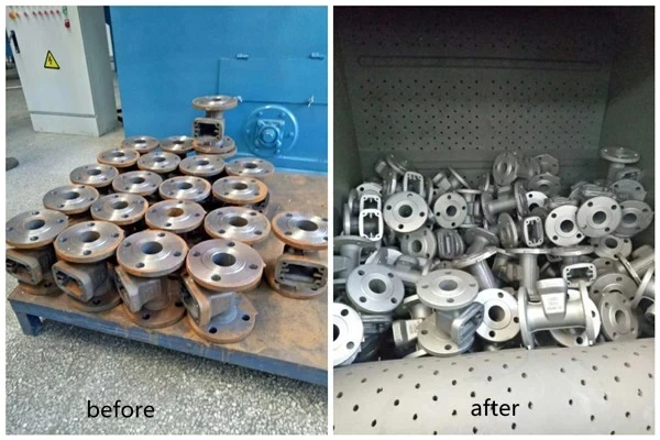 Q32 серии все-в-одном Дробеструйная Очистительная Машина гусеничного типа