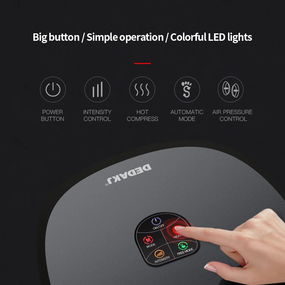 High Cost-Effective Korea Vibrating Toxins Removal Foot Massage Therapist Machine Foot Leg Massager