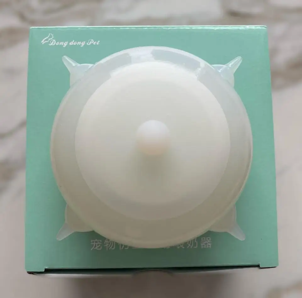 
Top Grade Online Wholesales Nursemaid White Kitten Silicone Puppy Milk Feeder 