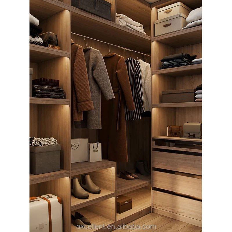 Montessori Wardrobe 3 Door Naked Clothing Kid Room Sliding Aluminum Profile Large Nordic Walk In Closet