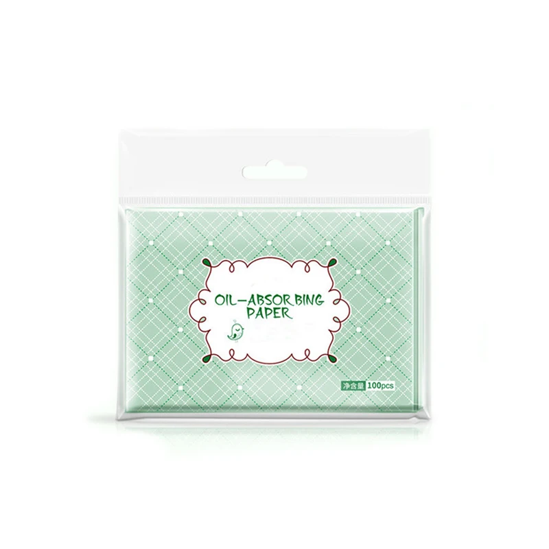Facial oil blotting paper in pink color paper Oil Absorbent Sheets For Face