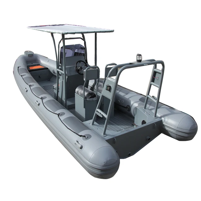 Высокая скорость RHIB 700 алюминиевый ребро орка гипалон/ПВХ надувные лодки для продажи