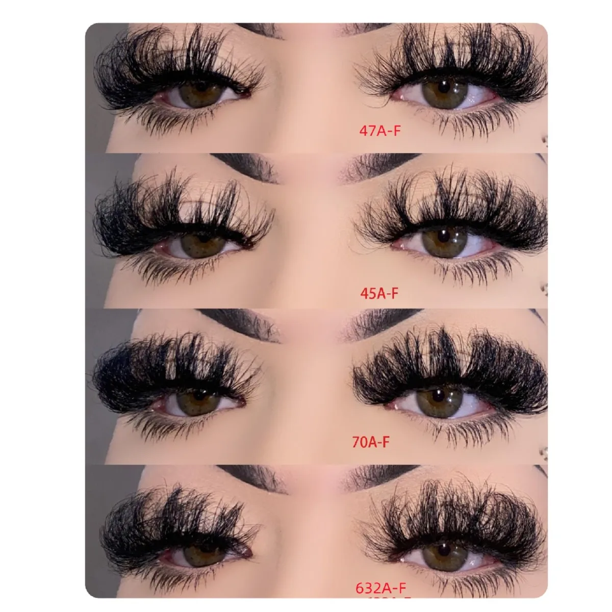 Manufacturer Vendors Supplies 25mm Mink eyelash vendor handmade 3d mink eyelashes D Curl with custom box your own brand