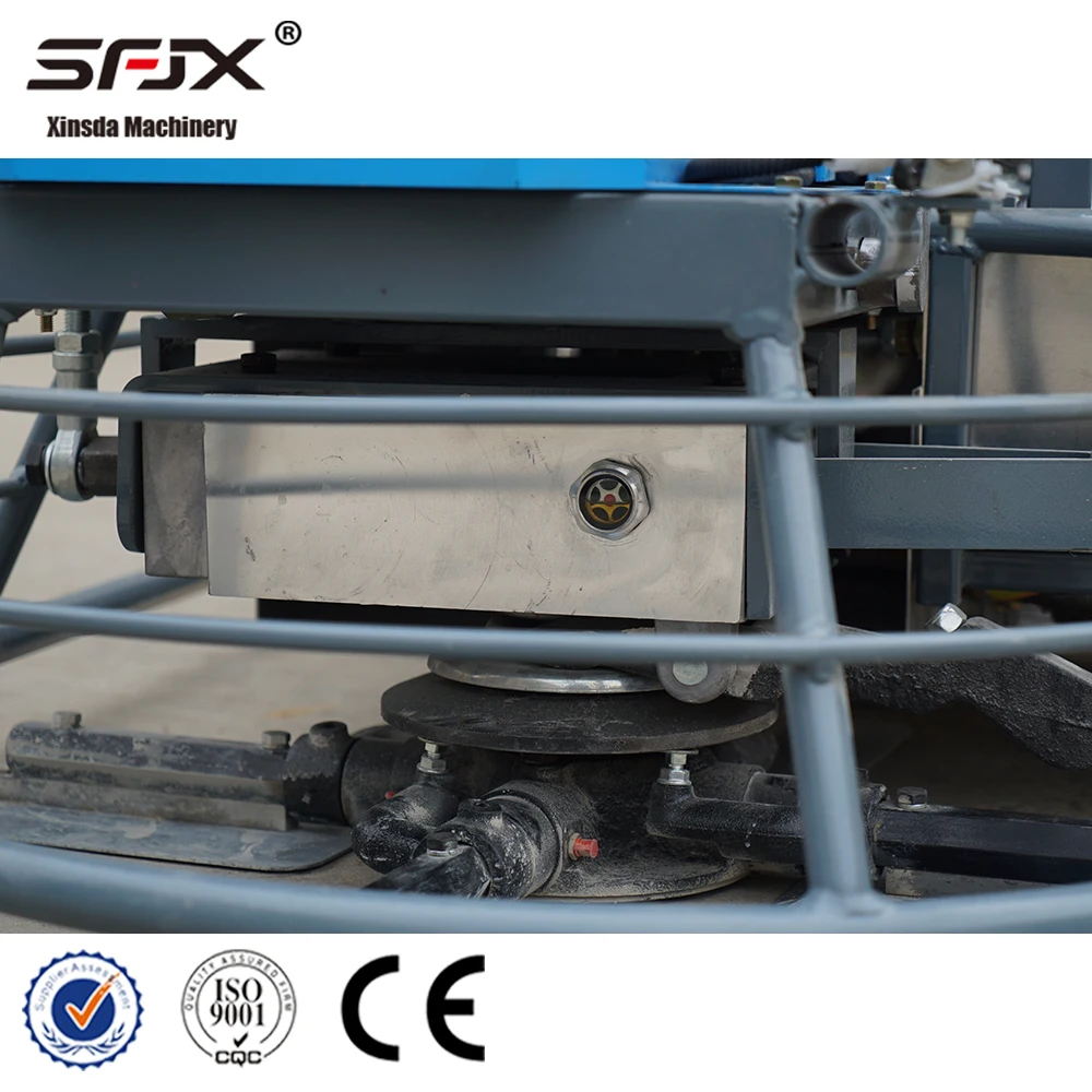 mini 800mm double disc horizontal small ride on power trowel