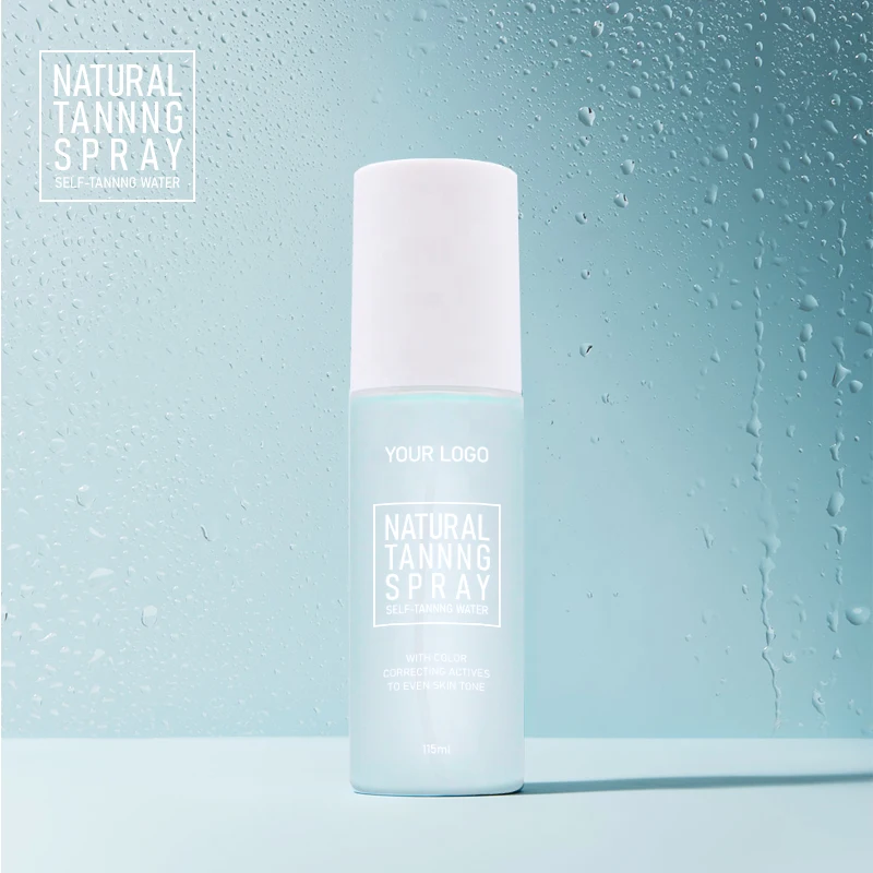 Wholesale Private Label Spray Tan Solution High Quality Tanning Spray Products for Women Sunless Tanning Spray