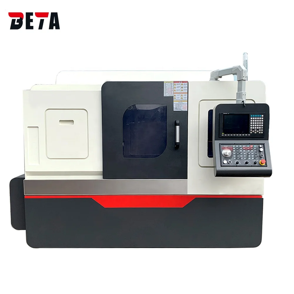 China New CNC Automatic C-axis Living Tool Slant Bed Metal CNC Lathe Machine Y axis