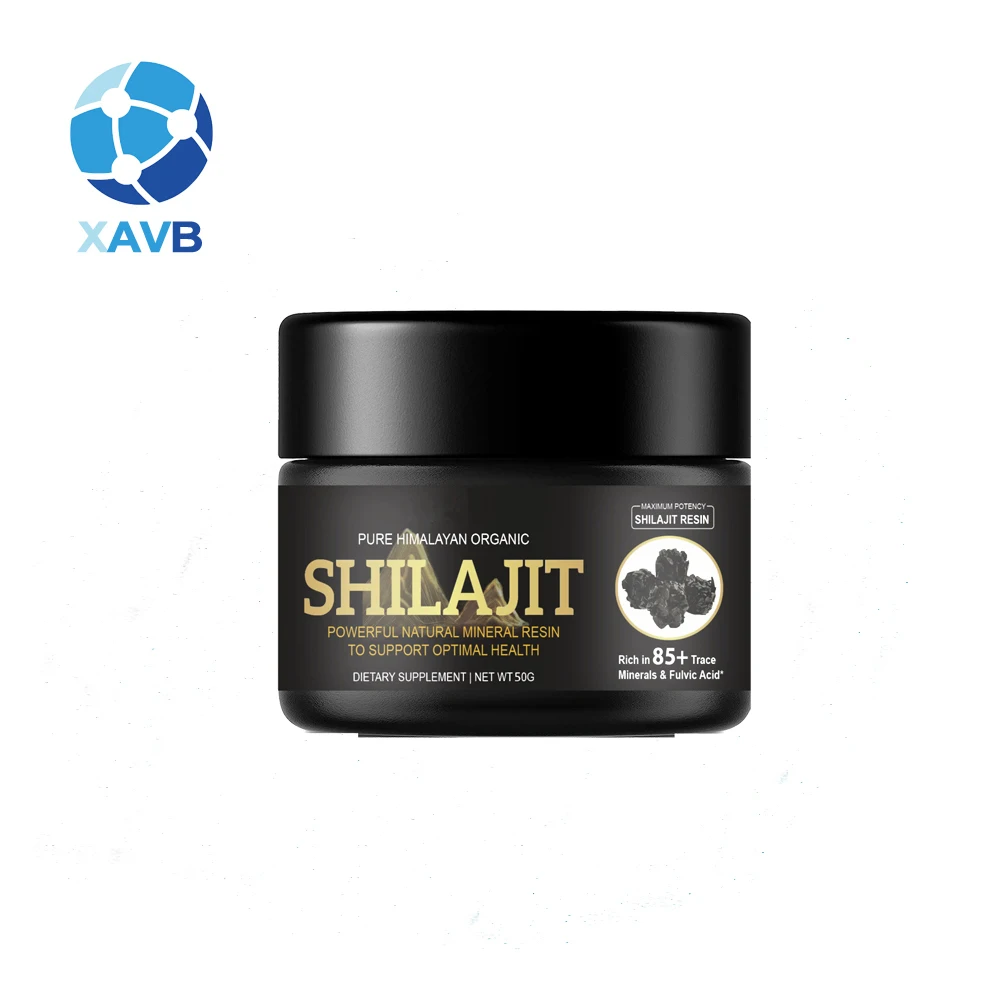 Food Supplement Private Label Fulvic Acid 50g Shilajit Resin Pure Himalayan Shilajit