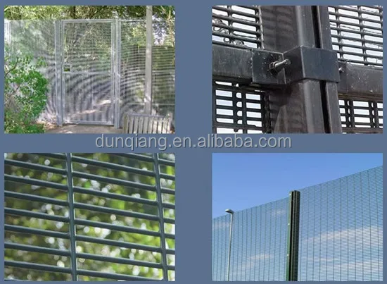 358 Security Fence Wire Mesh Fence mesh prison fence with barbed wire