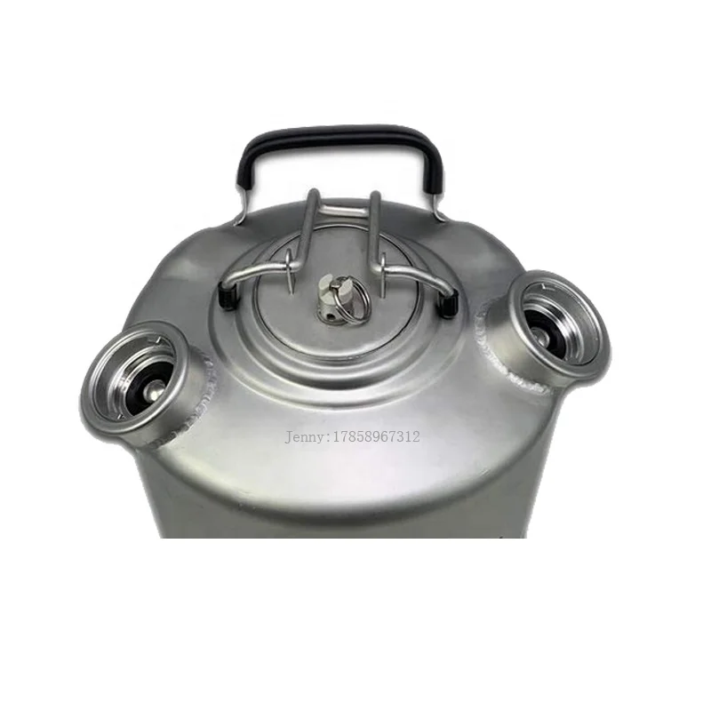 ningbo CLEANKEG-4 Jockey Box, Kegerator, Line Cleaning Kit, Dual Head-Sankey D, for American Beer Couplers