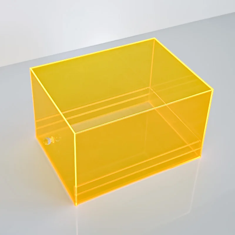 Wholesale Price Acrylic Transparent Plastic Stackable Shoe Container Case Organizer Storage Boxes Set Clear