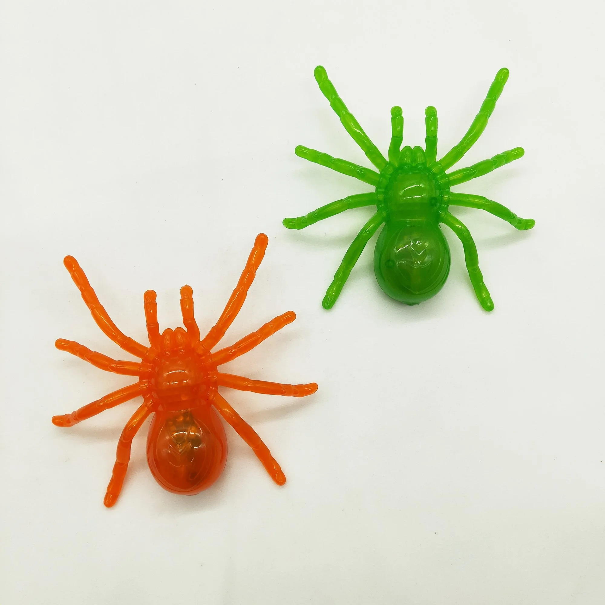 2022 New arrivals led toys party flashing kids toy halloween party glow spider