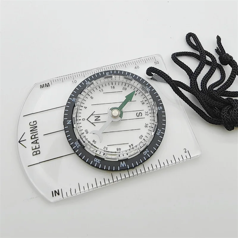 JK-ZNZ-007 Orienteering Compass Hiking Backpacking Camping Compass Map Reading Outdoor Waterproof Compass