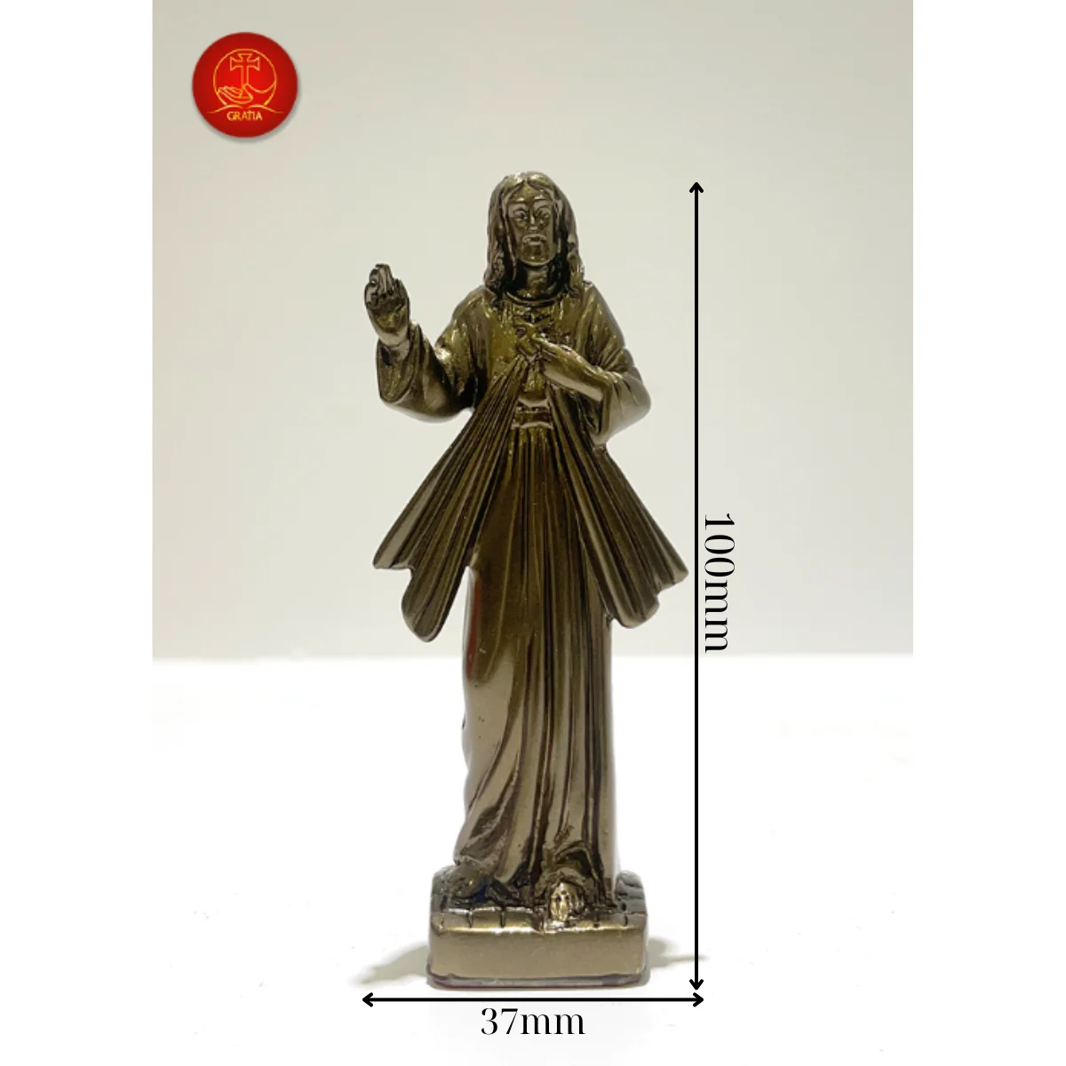 2024 New Product Statue of Christ The Divine Mercy Classic Color 37x100mm Decoration Indoor Church/Home