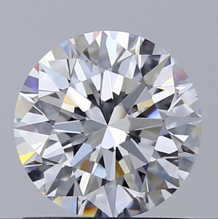 KOK High Quality Fine Jewelry Diamond Supplier 1.0 Carat GIA Natural Round Diamond D Color VS1 EX EX EX for Engagement Wedding