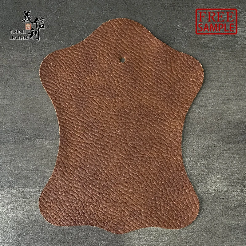 Wholesale PU Faux Leather Upholstery Fabric Rolls: Golden Embossed Microfiber Material with Perforations, Ideal for Shoes & Bags