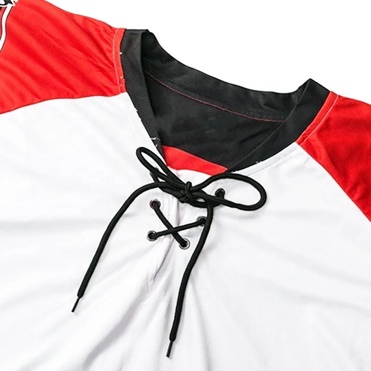 
newest Ice Hockey Jersey 100% Polyester Any Logo Custom Reversible Hockey Jersey 