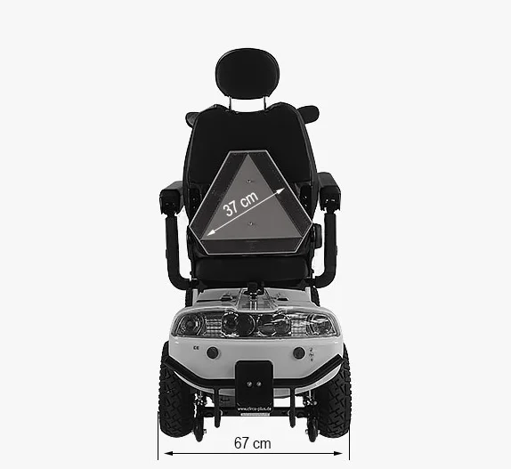 Out Door Mobility Scooter Large Size Mobility Scooter Ruidi R8-S Rice Motorcycle Accessories Ce Monopattino 24V CN;ZHE