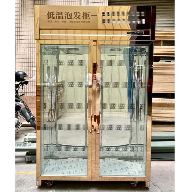 High Quality Dry Age Fridge Vertical Freezer Commercial Meat Display Freezer