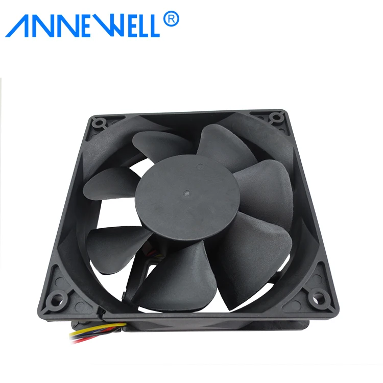 Hot Selling High Pressure High Air Flow 120*120*38 mm 85-230 V EC Brushless Axial Flow 5 inch 12038 Ventilation Cooling Fans